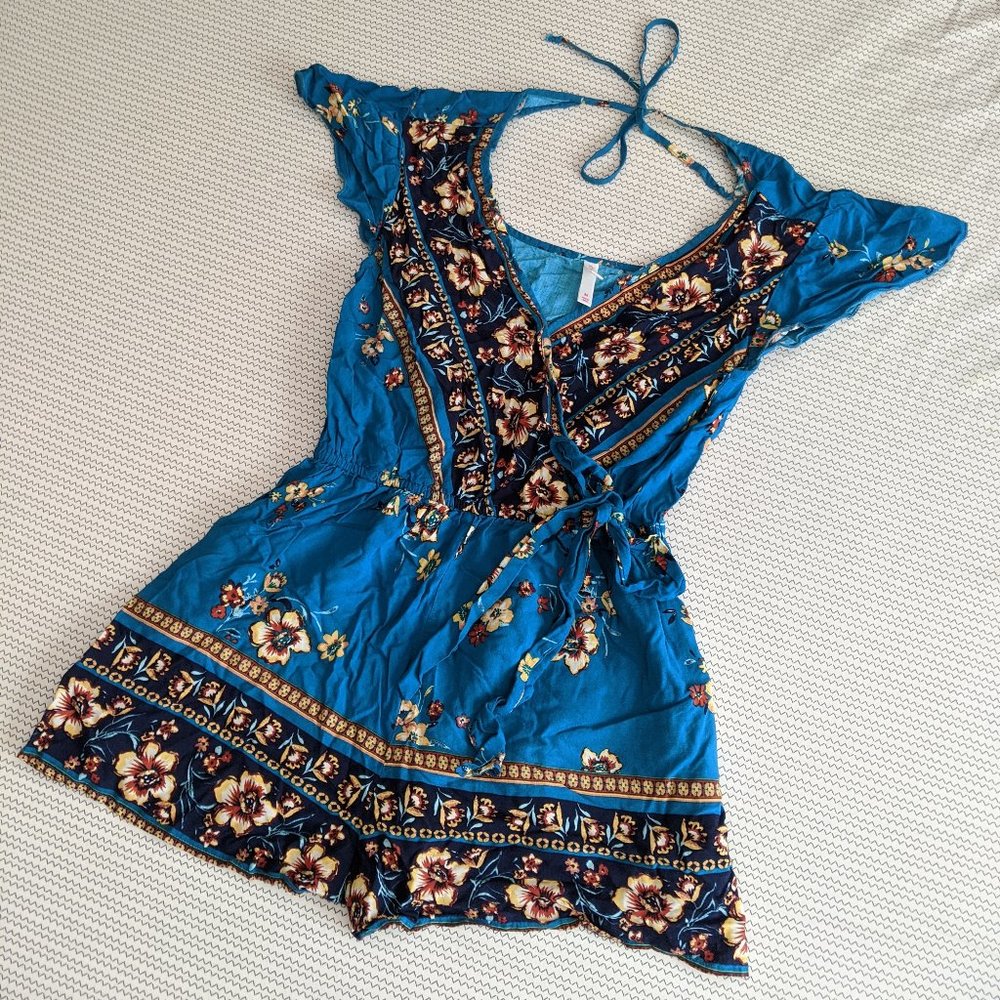 Summer Floral Romper